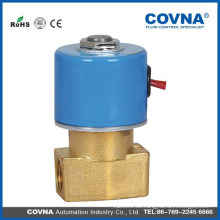 Válvula de agua válvula de acción directa válvula de solenoide de latón G1 / 4